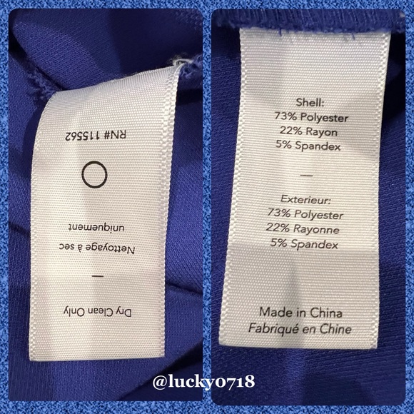 Likely Manhattan Blue Dress in Ultramarine EUC Sz 4 - Picture 7 of 7